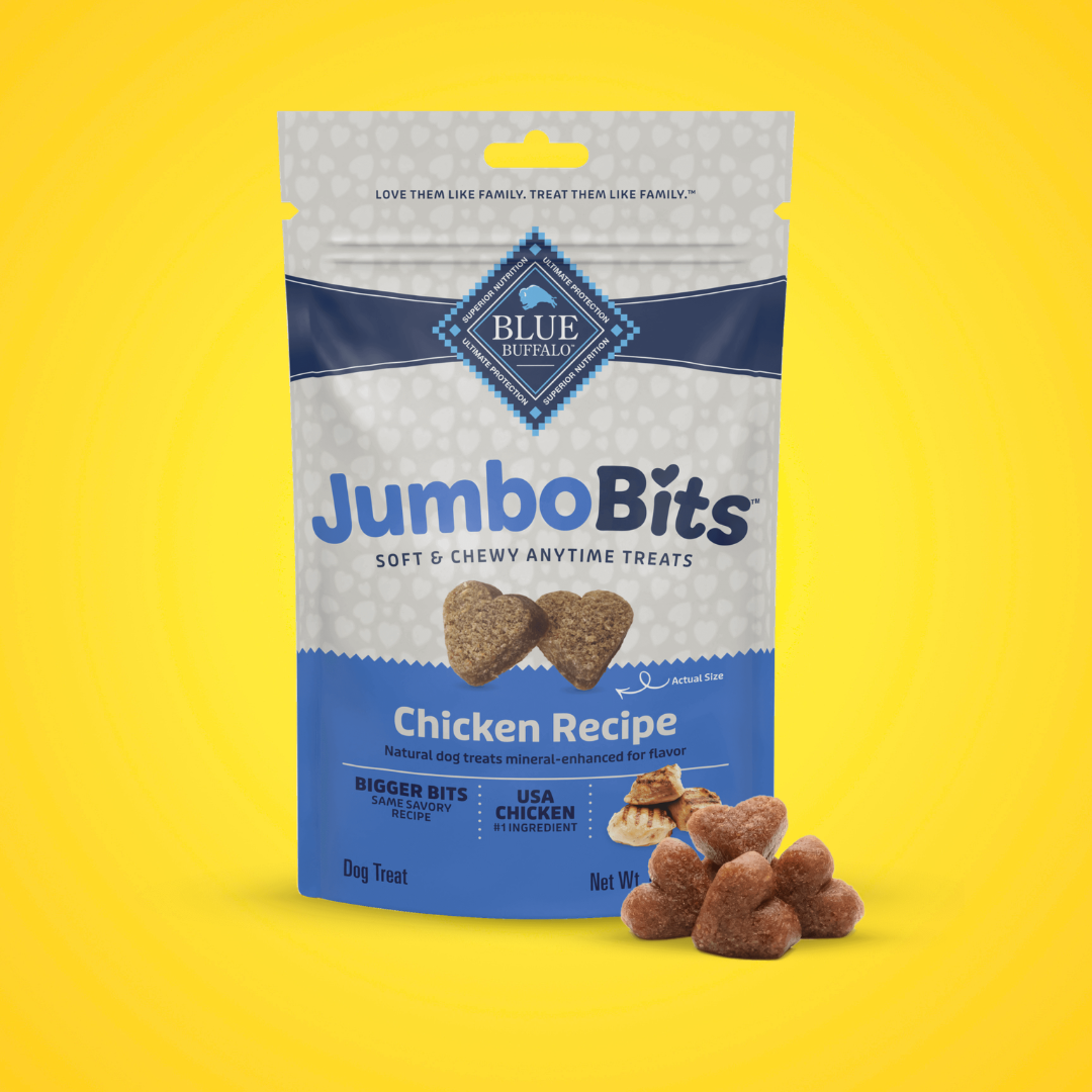 Blue Buffalo Jumbo Bites Chicken Recipe - 300g