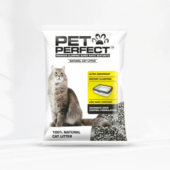 Pet Perfect Premium Bentonite Cat liter 5kg