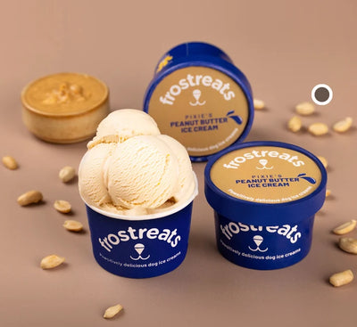 Frostreats Dogs Ice Cream Peanut Butter - 125ml