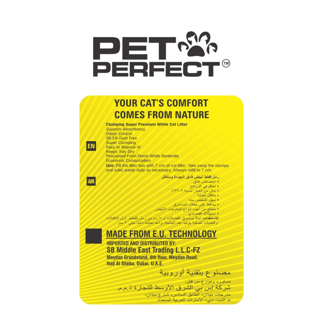 Pet Perfect Premium Bentonite Cat liter 5kg